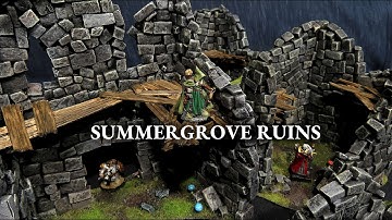 Summergrove Ruins - VIBRANT Modular Ruins for D&D, Wargaming