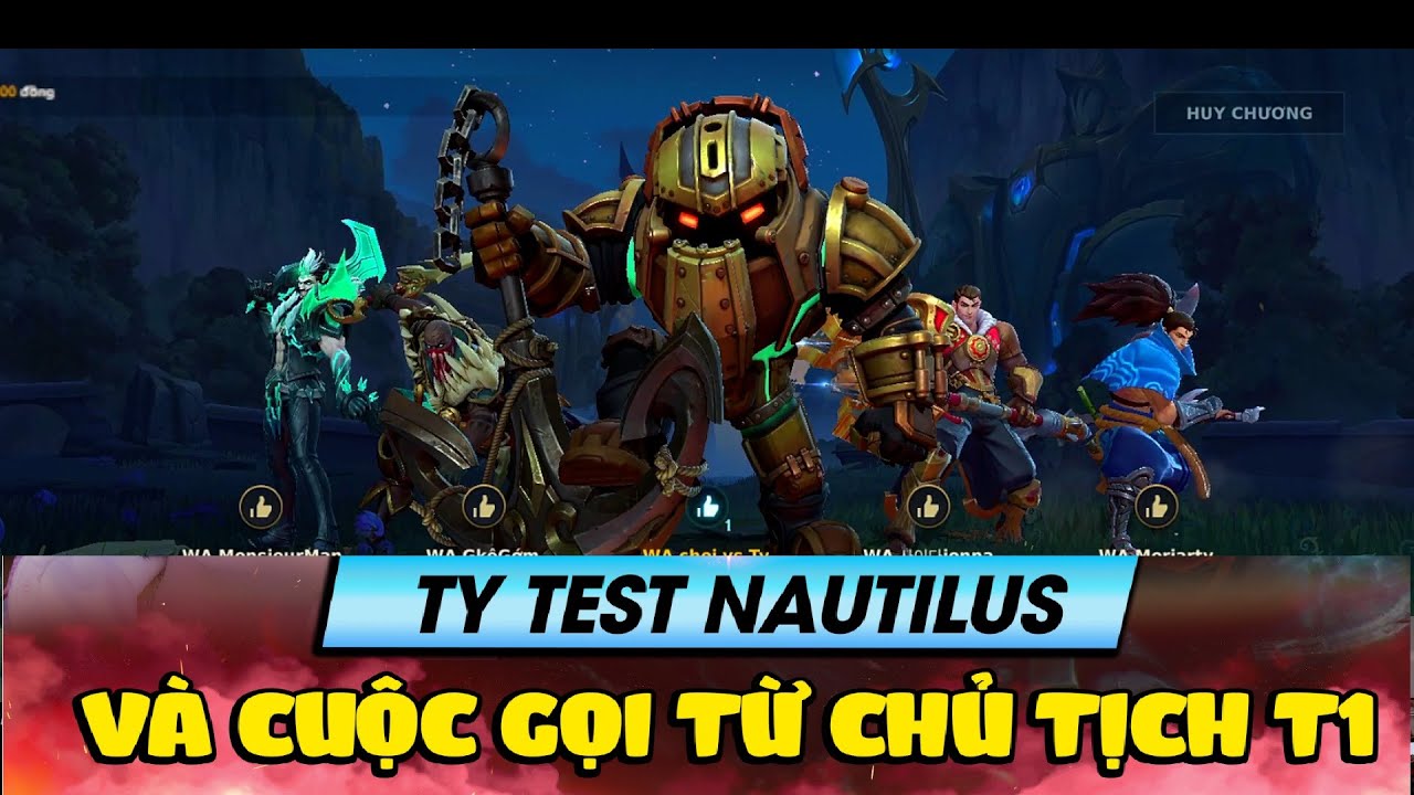 Học chơi tốc chiến #193: Cách chơi Sp Nautilus chuẩn mực như Ty và cuộc gọi của chủ tịch T1