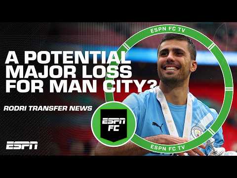 Rodri linked with move to Real Madrid ⚽ Can Man City keep him? | ESPN FC