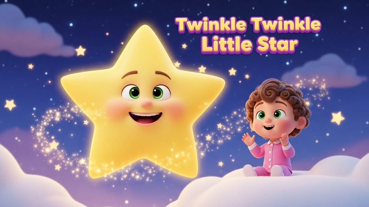🌟🎵 Twinkle Twinkle Little Star ✨ | Fun & Magical Sing-Along Kids Song! 🌙💫
