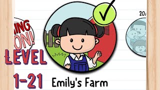 Brain Test 2 Emily's Farm Level 1-21 All Levels Android iOS screenshot 3