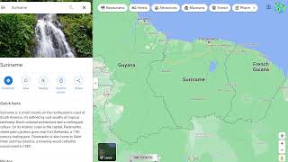 Where on the map - Suriname Where on the map - Suriname