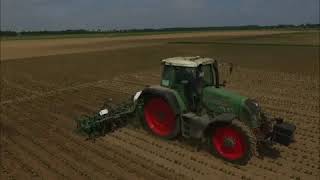 Fendt 820 Mit 12-Reihiger Garford Hackmaschine Nesseler Gmbh