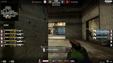 CS GO ASTRALIS vs G2 DUPREEH INSANE ECO QUAD KILL TRIGGER DISCIPLINE EPICENTER CRAZY PLAY