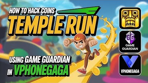 How to Hack Coins in Temple Run Using Game Guardian in VPhoneGAGA (No Root)#mtmanager #templerun