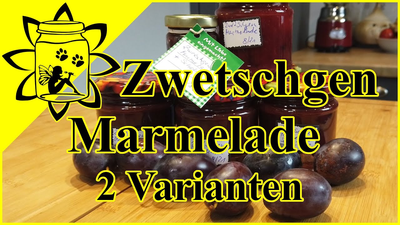 Zwetschgen | Zwetschgenmarmelade | Rezept Zwetschgen haltbar machen | Vorräte anlegen