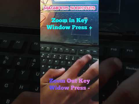 Become Keyboard Master How to Zoom In And Zoom Out with Computer Keyboard Shortcut keys