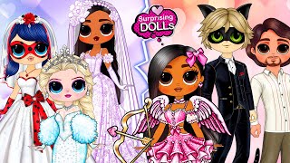 Encanto Isabela, Marinette, Elsa, Wednesday, Squid Doll Wedding Dress - 35 DIY Arts & Paper Crafts