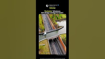 This Dutch Bridge Will Blow Your Mind! 😳🌊