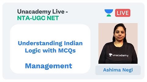 NTA UGC NET - Understanding Indian Logic with MCQs by Ashima Negi