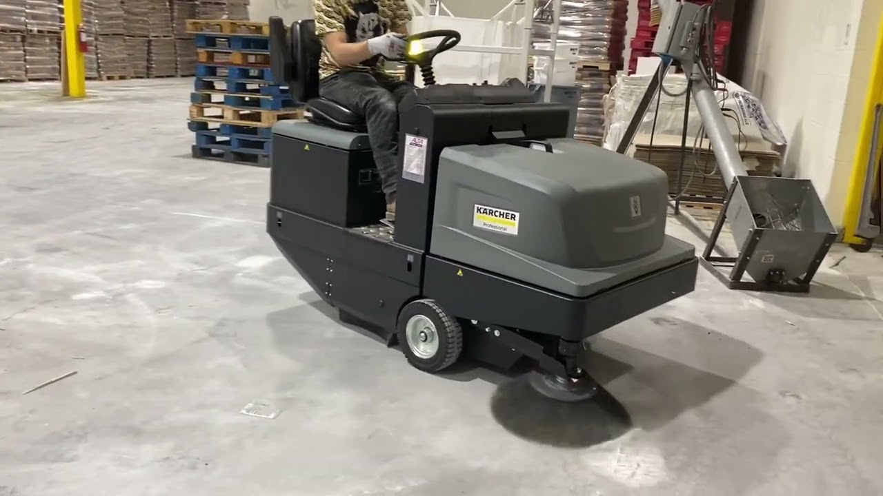 The Karcher KM 105/180 R Bp - YouTube