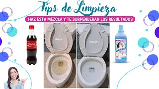 TIPS DE LIMPIEZA - Haz esta MEZCLA Increíble y te sorprenderás de los resultados.