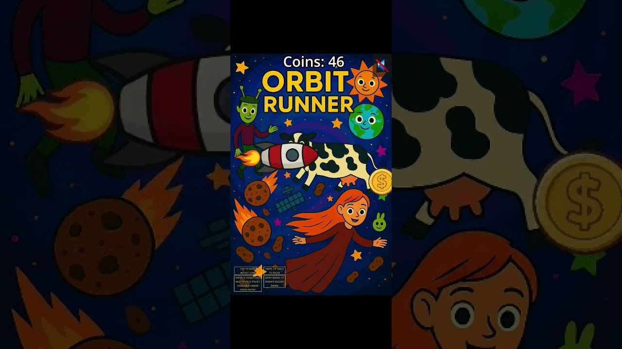 "Orbit Runner" Available In 7 Days on Android on Playstore 