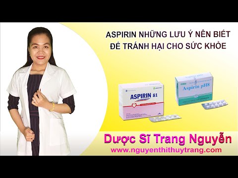 Công Dụng Của Aspirin 81 - Aspirin 81mg và aspirin PH8 công dụng và tác dụng phụ nên lưu ý