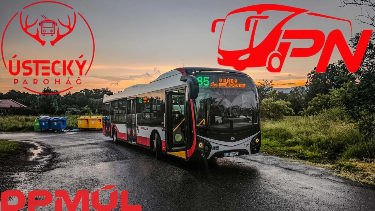 Linka 85 | Strážky - Vaňov | CabinCam