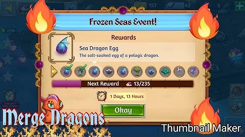 Merge Dragons frozen sea event part 2