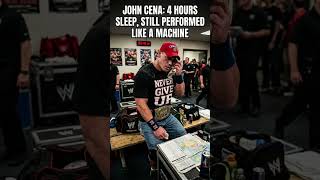 John Cena's Insane 4-Hour Sleep Schedule During His WWE Peak
