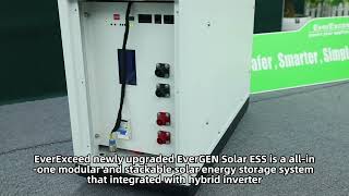 EverExceed EverGen solar ESS