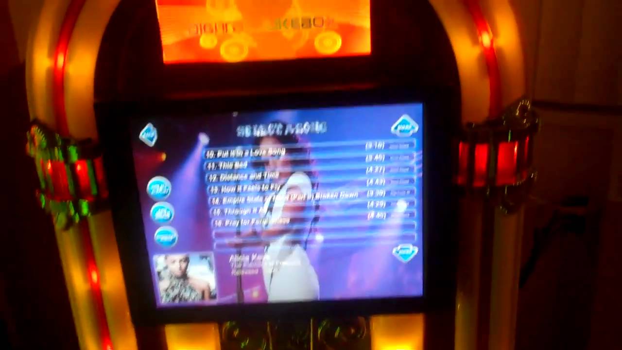 new touch screen jukebox YouTube