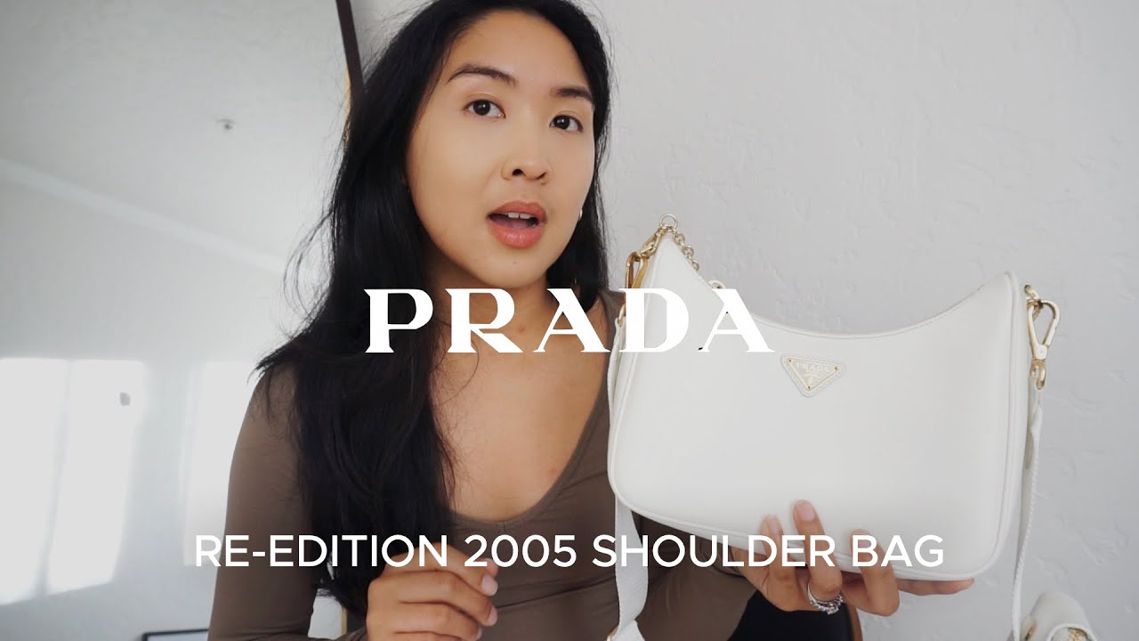 Demure and Practical: Bag Review Prada Re-Edition 2005 Nylon Shoulder Bag -  Words by Will