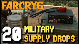 Far Cry 6 - All 20 Military Supply Drop Locations (It'S Raining Treasure! Trophy / Achievement) Far Cry 6 - All 20 Military Supply Drop Locations (It'S Raining Treasure! Trophy / Achievement)