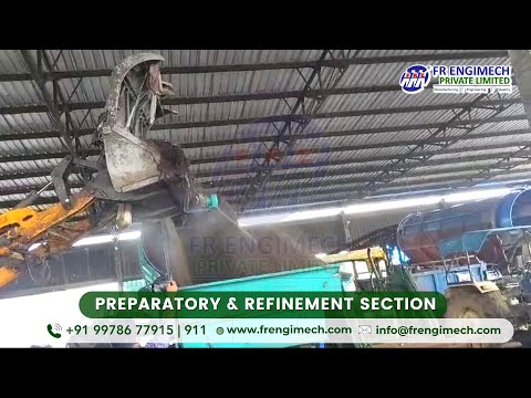 Municipal Solid Waste Preparatory and Refining by FR Engimech Pvt Ltd #solidwastemanagementplant - video from Frengimech