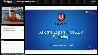 PCI ASV Scanning and other ways of automating PCI requirements [WEBINAR / QUALYS] screenshot 5