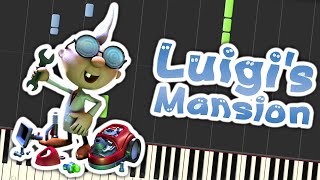 Luigis Mansion E Gadd Theme Piano Tutorial Synthesia