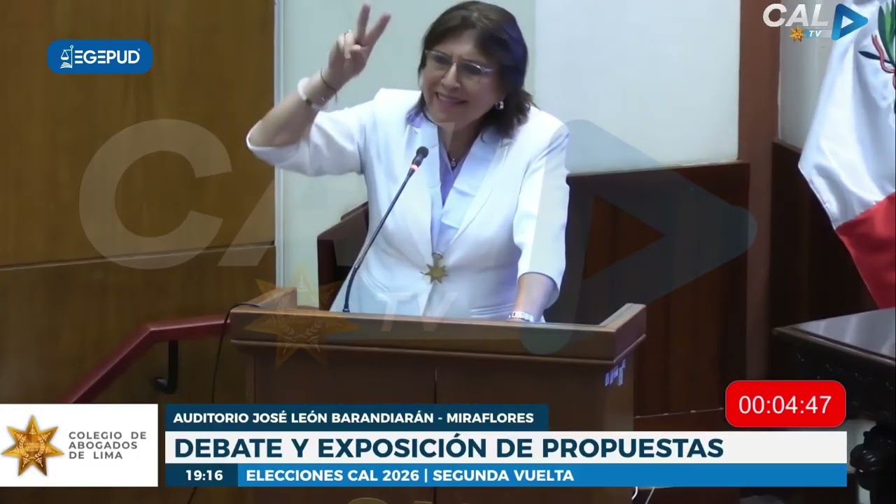 Delia Espinoza:  propuesta de defensa gremial: “Estaré presente para los abogados las 24 horas”