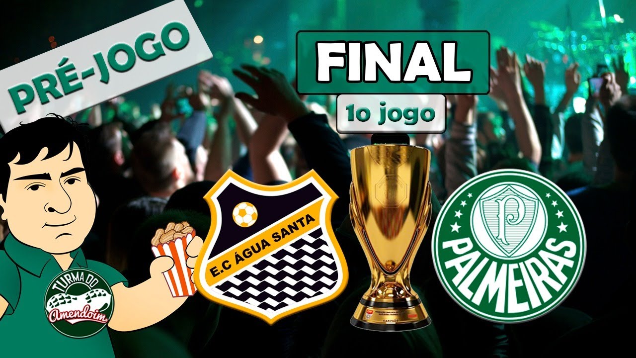 Jogo Palmeiras e Água Santa ao vivo com imagens: assista grátis e online