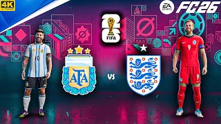 FC 26 - Argentina Vs England - FIFA World Cup 2026 Final | PC™[4K60FPS] Gameplay