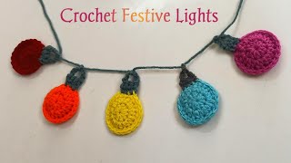 Crochet Light Garland | DIY Diwali Decoration Idea/ Crochet Christmas Ball Ornaments diwali decor