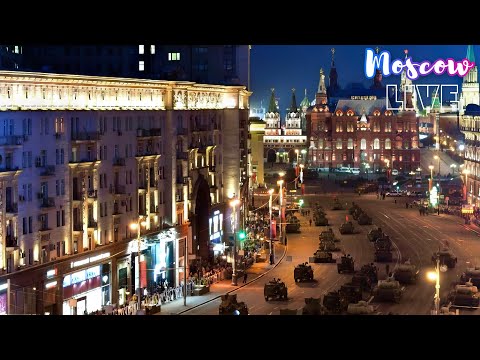 Видео: Москва – репетиция Парада Победы в центре столицы
