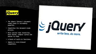 How the document ready state of the jQuery library 1
