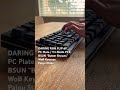 Daring Run Flip 6P Soundtest #mechanicalkeyboard #clacky #typing #asmr #thocc #customkeyboard