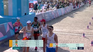 【陸上男子】東京五輪銀の池田向希 7位入賞 初出場の古賀が8位入賞｜パリオリンピック 陸上男子競歩20km