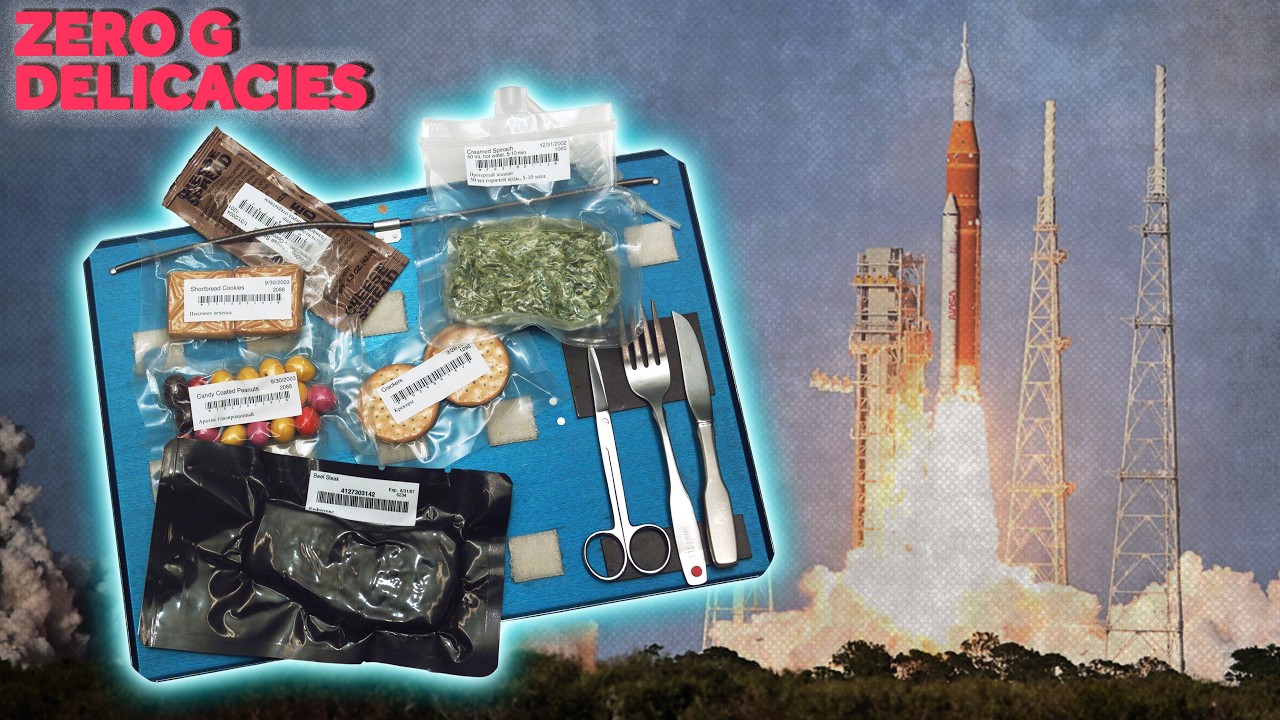 ⁣The Evolution of Astronaut Food