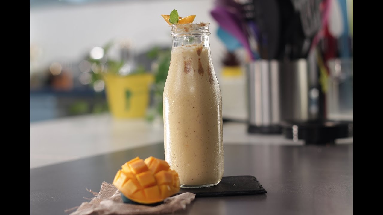 Mango Almond Butter Smoothie - Sk Khazana