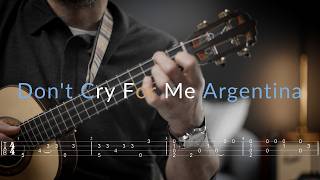 MK Fingerstyle Academy: Don't Cry For Me Argentina - Andrew Lloyd Webber