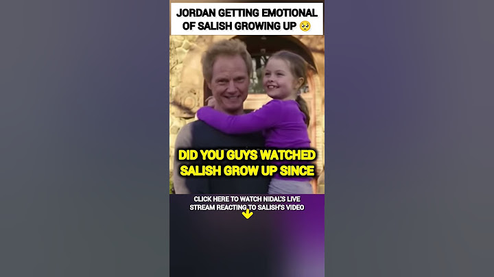 Jordan Matter is getting emotional about Salish Matter growing up?! 😳🥺 #nalish #emotional #shorts