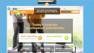 Starting a meeting on join.me screenshot 4