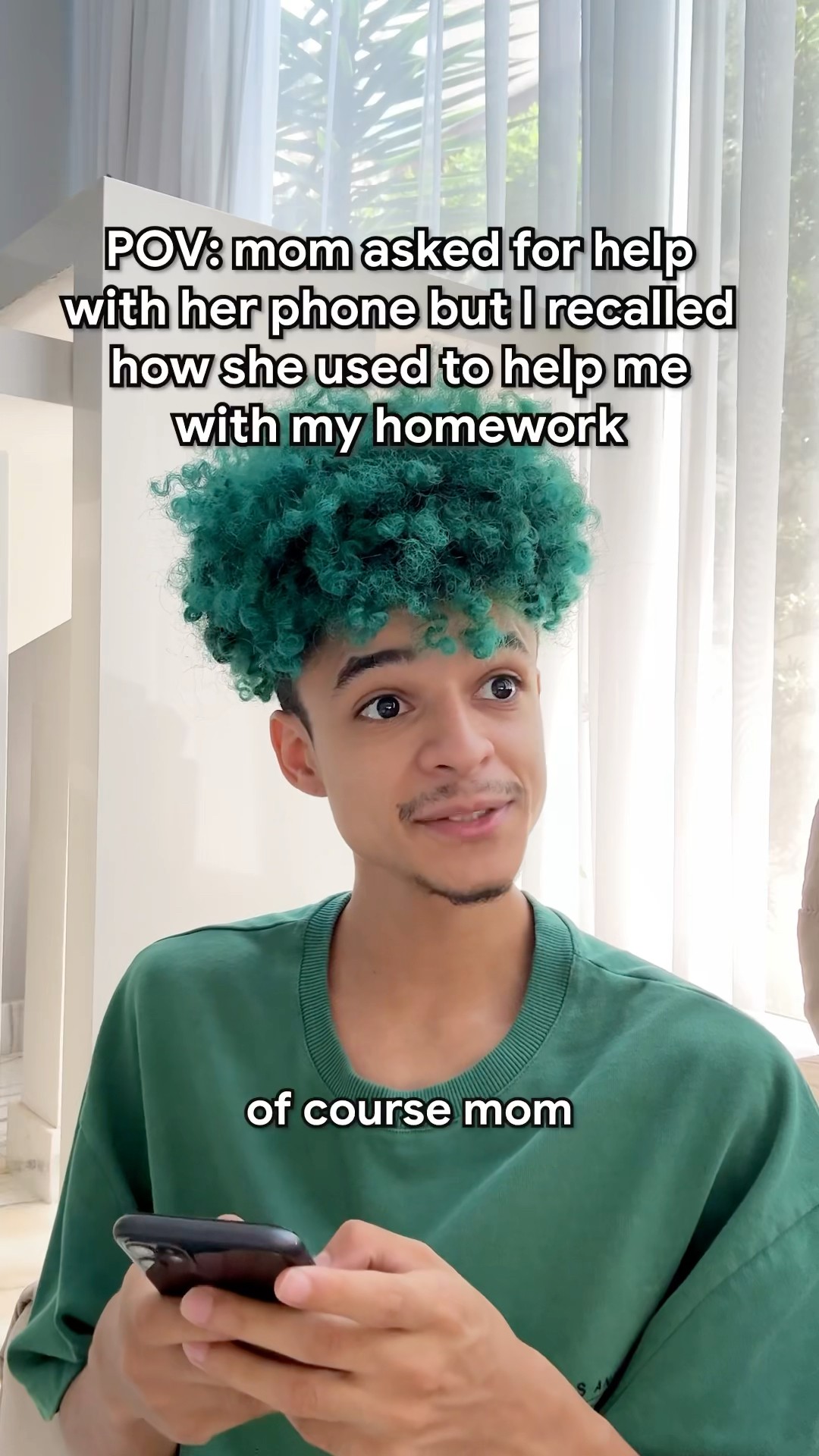 WHEN YOUR MOM ASK FOR HELP