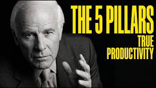 Famous Why Being Busy Isn't Productivity | Jim Rohn's Five Pillars That Actually Work Net Worth