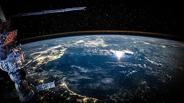 ISS Timelapse - Lightning storm over the Gulf (12 Jul 2025)