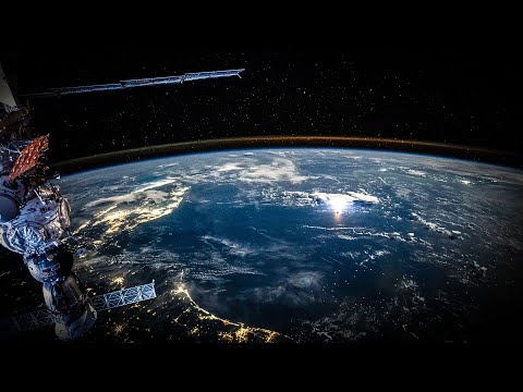 ISS Timelapse - Lightning storm over the Gulf (12 Jul 2025)