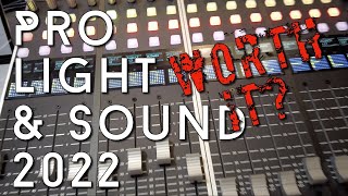 video thumbnail for: Are trade shows DEAD? Pro Light and Sound 2022
