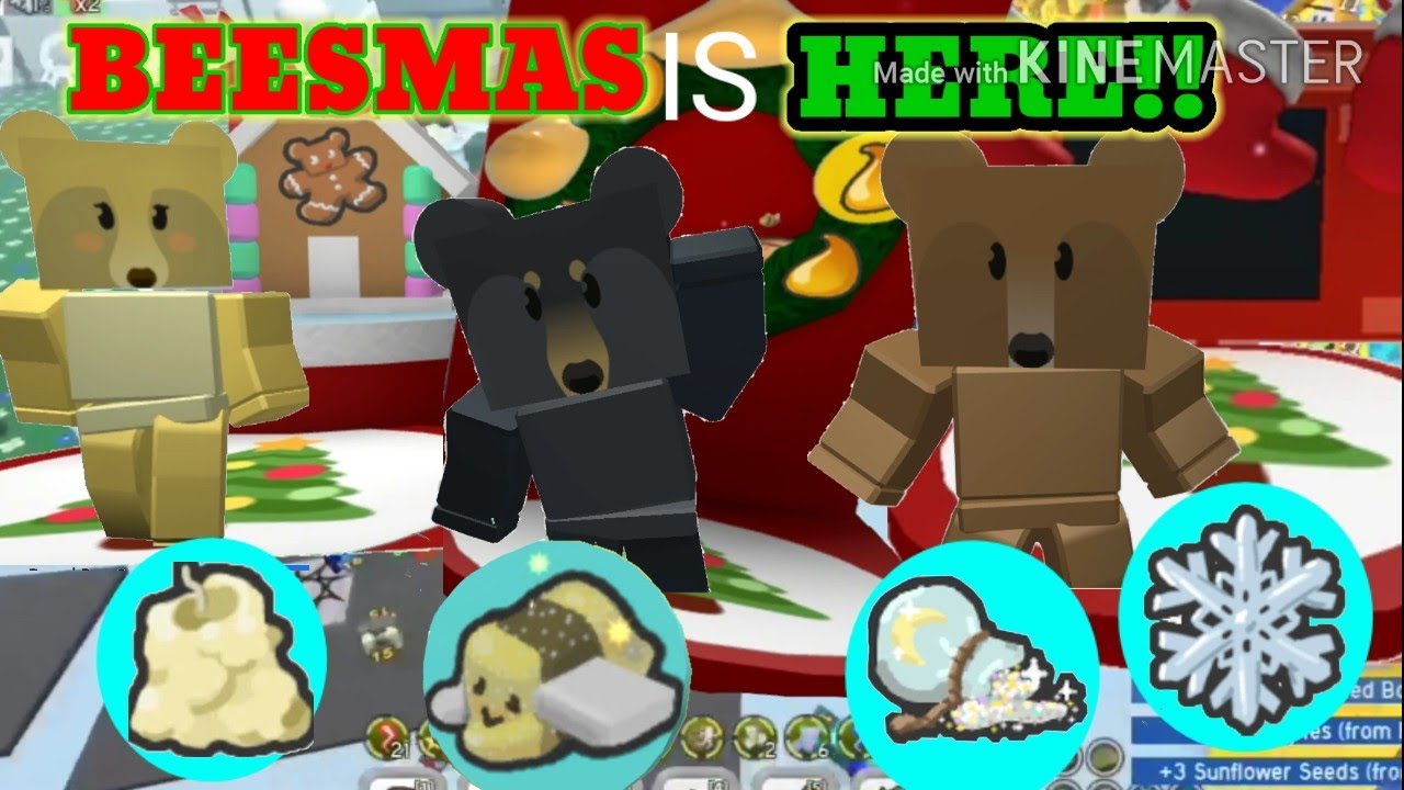 Beesmas Is Here! Completing Black Beat, Mother Bear, Brown Bear Beesmas ...