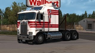 American Truck Simulator - Kenworth K100E Aerodyne Vit Transporting Butter