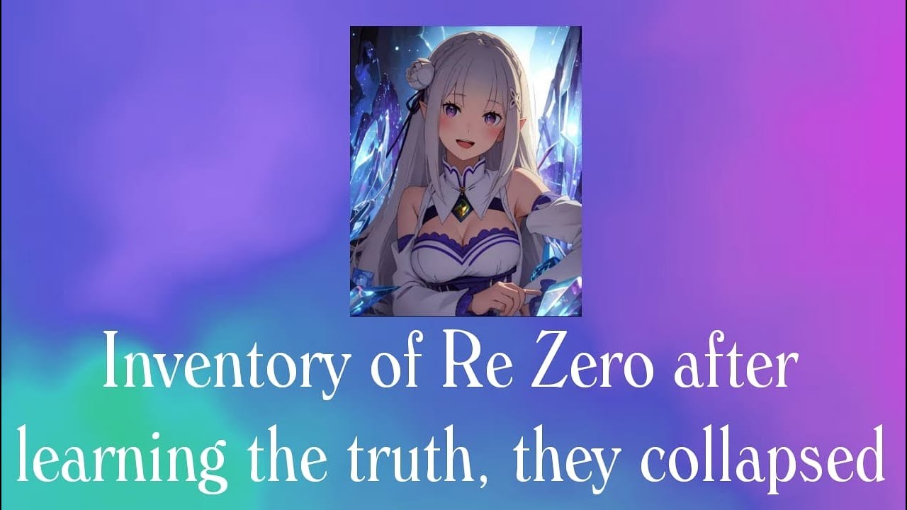 Inventory of Re Zero after learning the truth, they collapsed 81-90