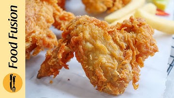 Extra Crispy Fried Chicken Wings Recipe by Food Fusion